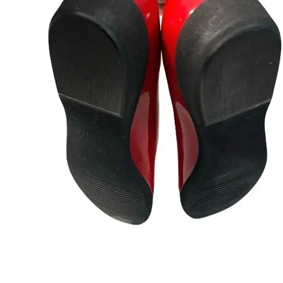 Salvatore Ferragamo Women's Red Loafers - Picture 5 of 6